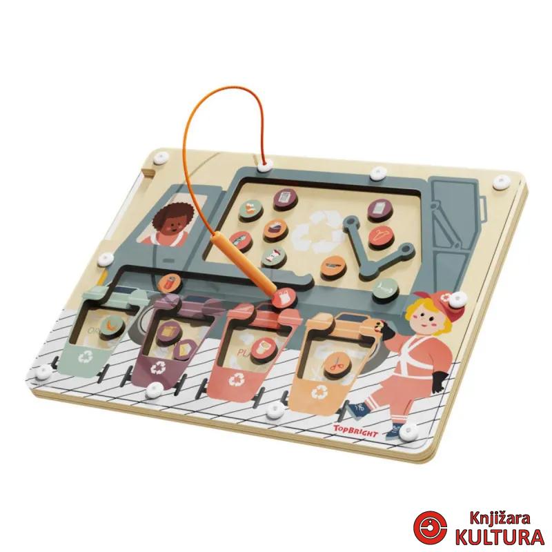 TOPBRIGHT MAGNETNI LAVIRINT RECIKLAŽA 