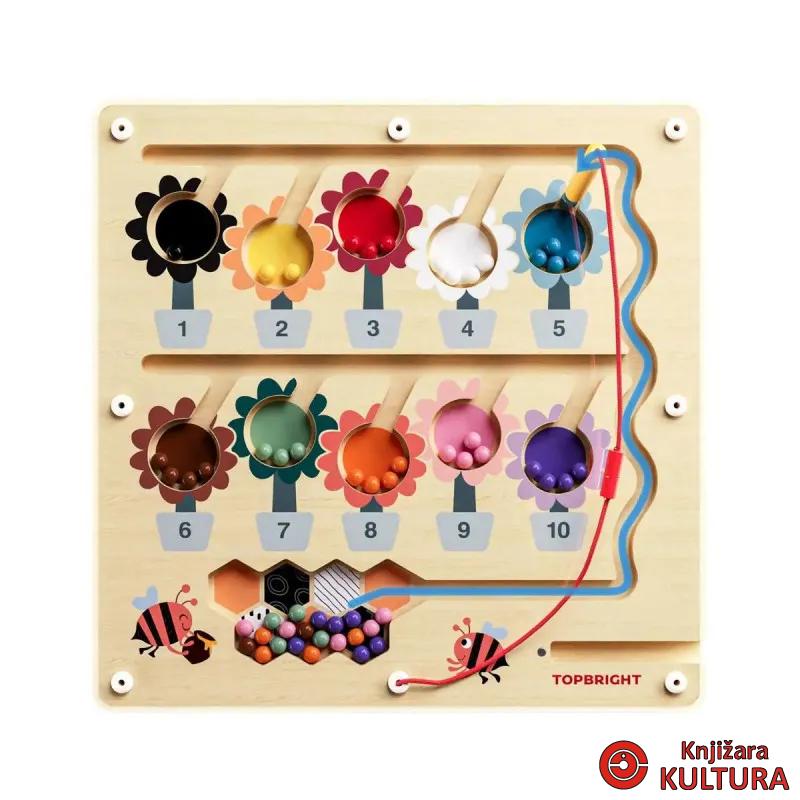 TOPBRIGHT LAVIRINT SA PERLAMA CVJETIĆI I BROJEVI 