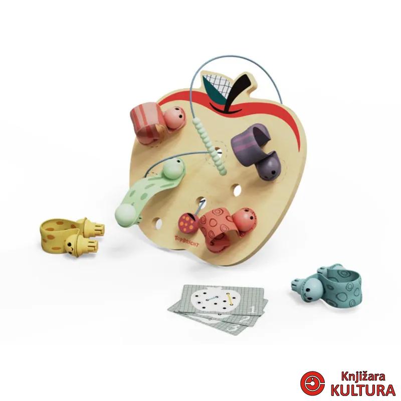 TOPBRIGHT IGRA POVLAČENJA CRVIĆI I JABUKA 