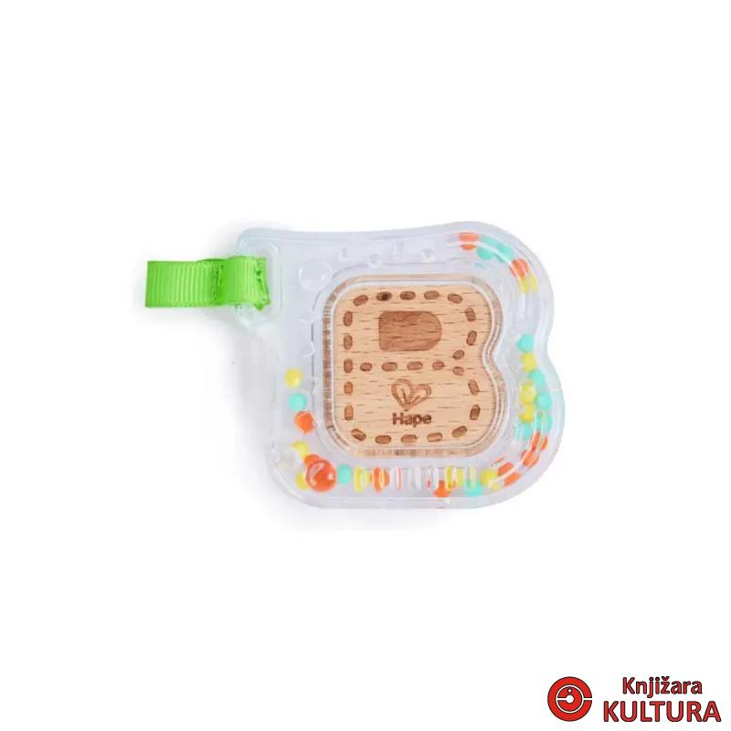 Hape baby ABC set zvečka, glodalica H0129 