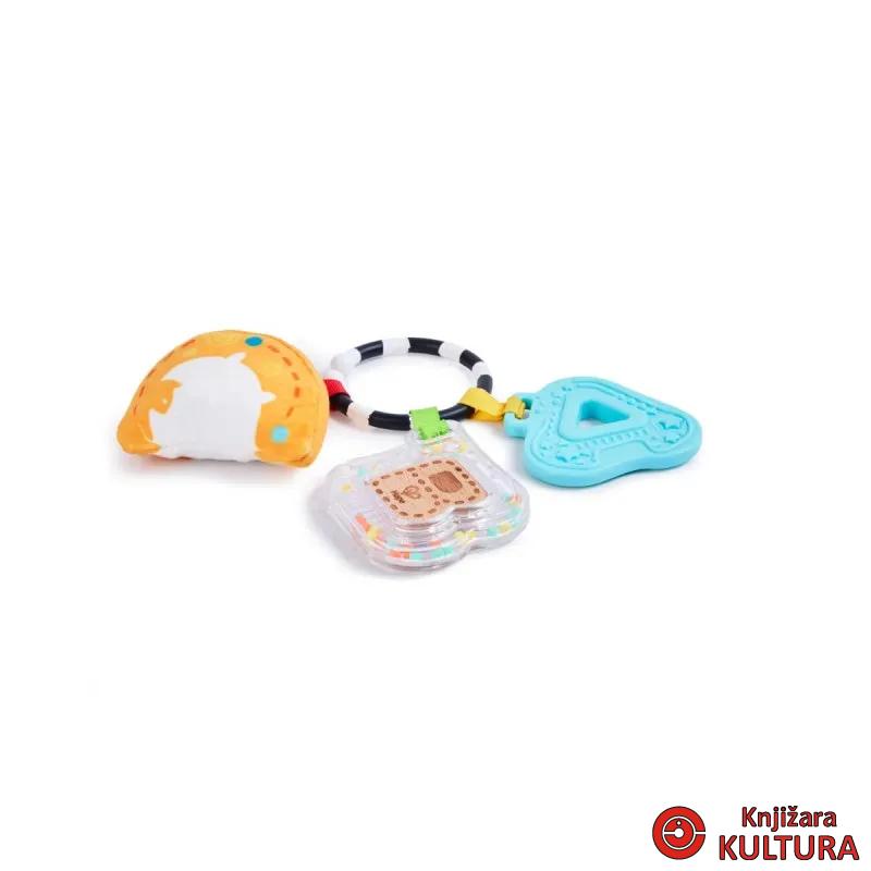 Hape baby ABC set zvečka, glodalica H0129 