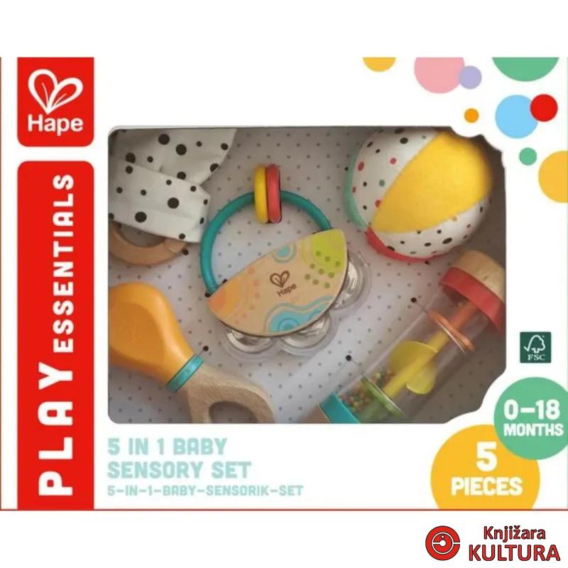 Hape baby set 5u1  H0130 