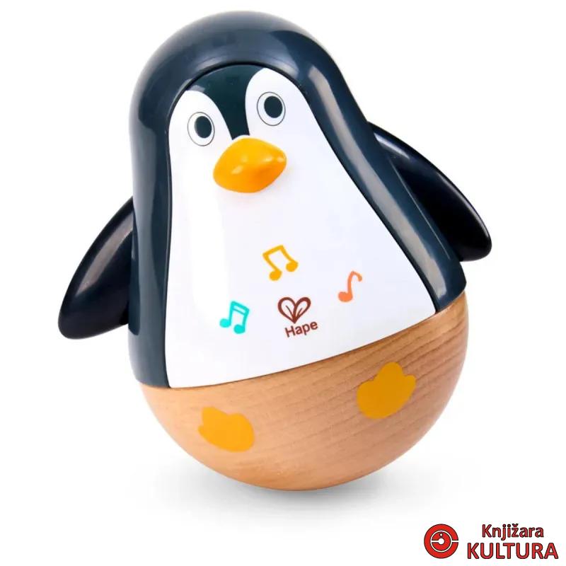 Hape baby drvena igračka Pingvin H0136 