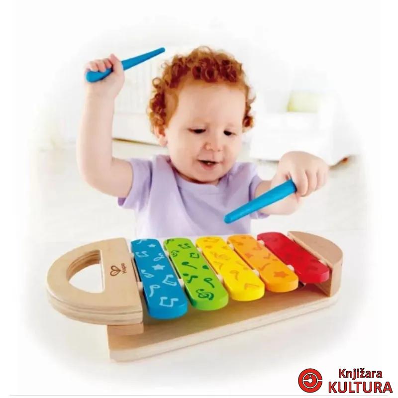 Hape baby ksilofon Rainbow H0606 