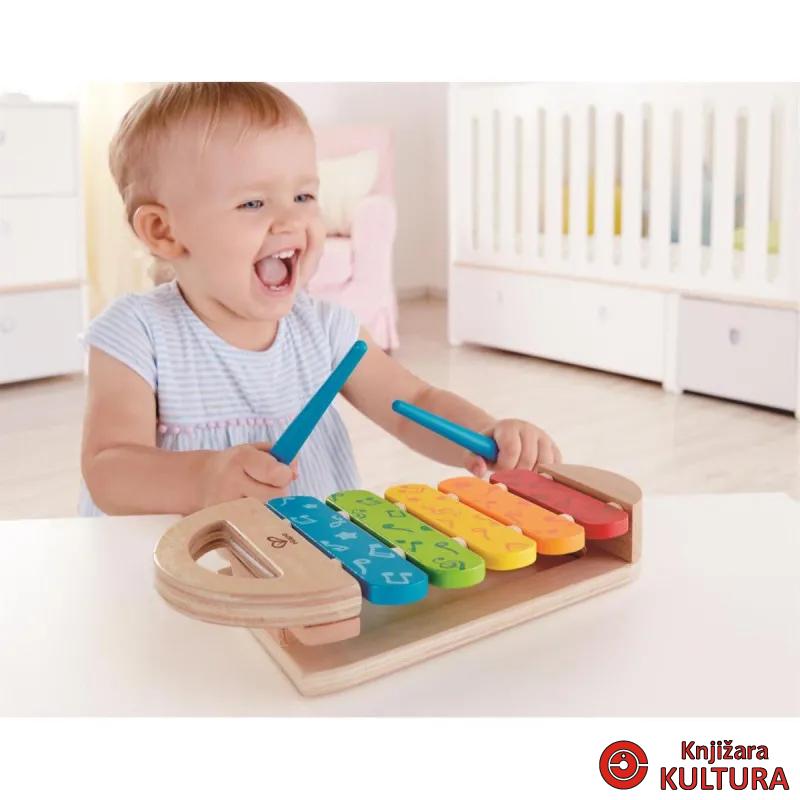 Hape baby ksilofon Rainbow H0606 
