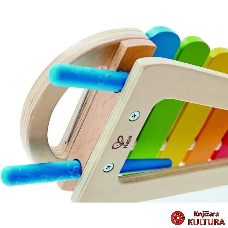 Hape baby ksilofon Rainbow H0606 