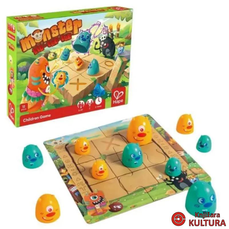Hape društvena igra Monster tic-tac-toe H1109 