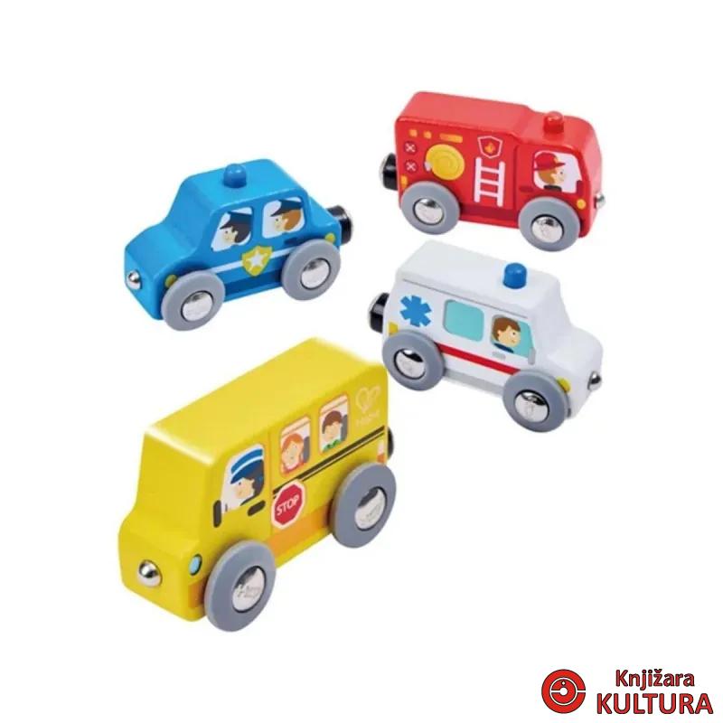 Hape šareni vozni park set za igru H8782 