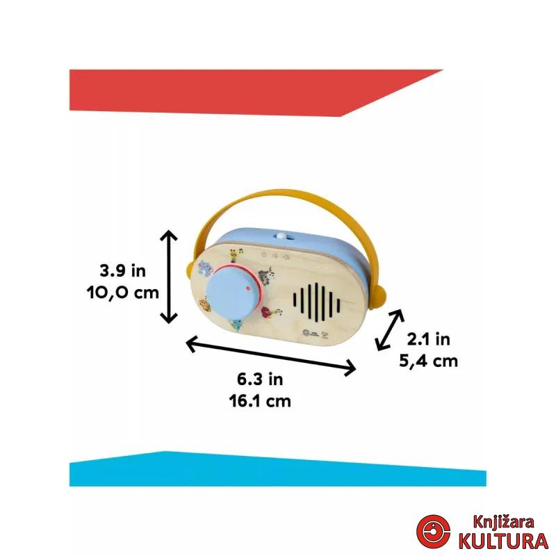 Hape magični radio H800921 