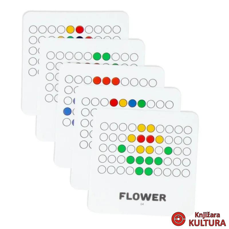 DISP.MAGNETNA TABLA MINI DOTS ANIMALS 