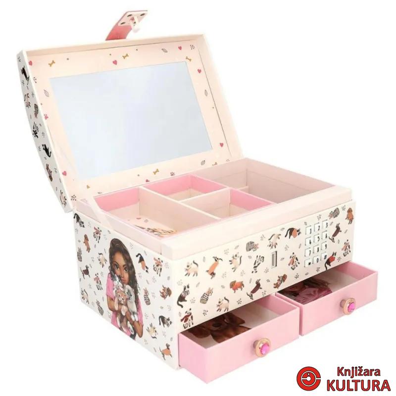 TOP MODEL VELIKA KUTIJA ZA NAKIT S KODOM I ZVUKOM 