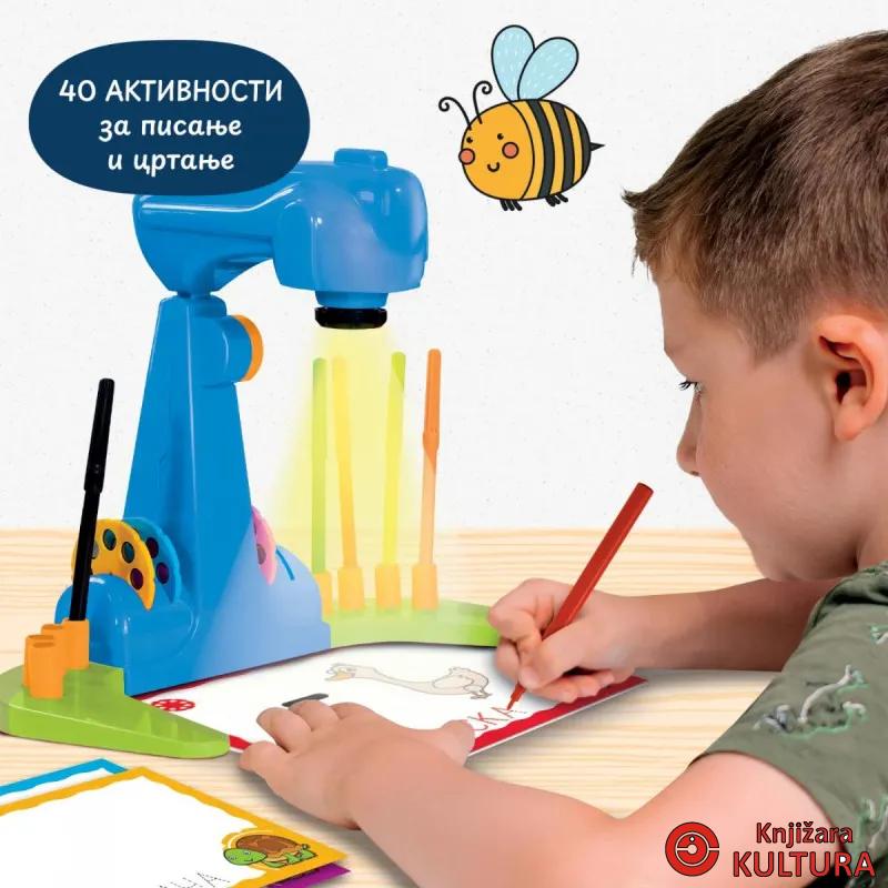 EDUKATIVNI SET LED PROJEKTOR ŠKOLA PISANJA 