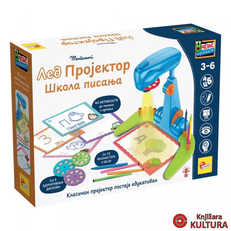 EDUKATIVNI SET LED PROJEKTOR ŠKOLA PISANJA 