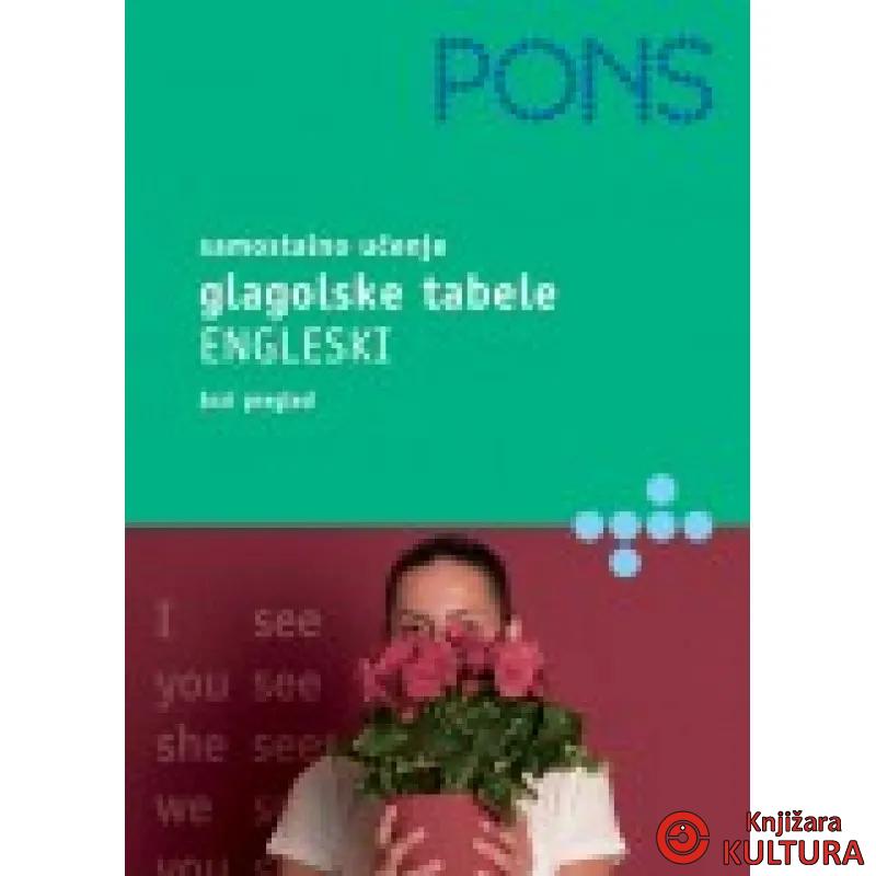 GLAGOLSKE TABELE ENGLESKI-PONS 