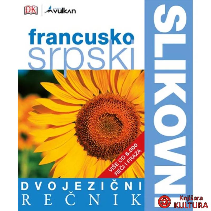 REČNIK FRANCUSKO SRP DVOJ SLIK 