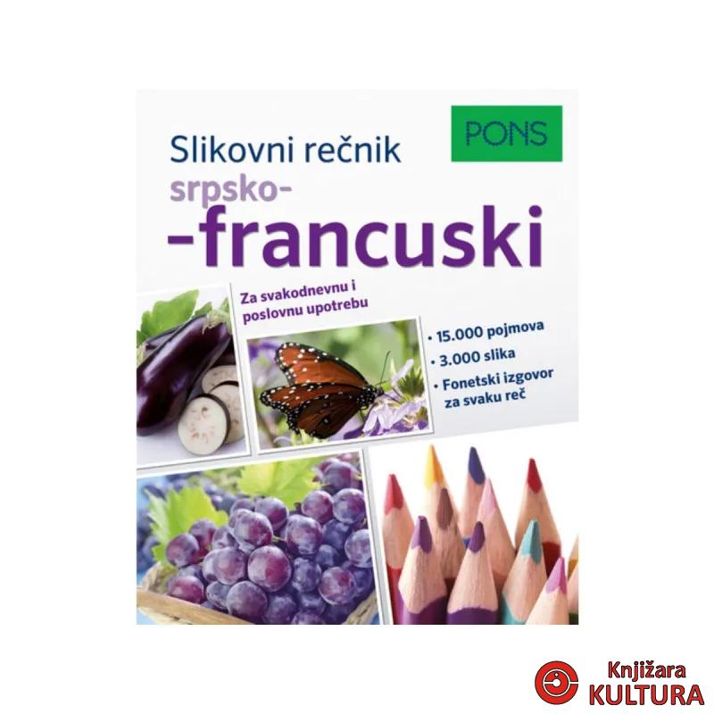 SRPSKO FRANCUSKI SLIK REČNIK KLETT 