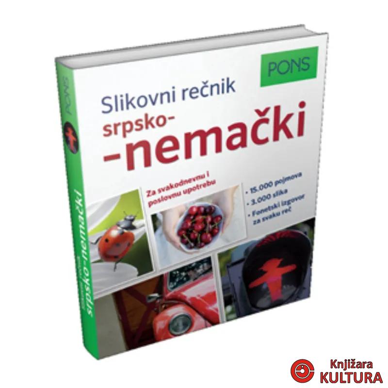 SRPSKO NEMAČKI SLIK REČNIK KLETT 