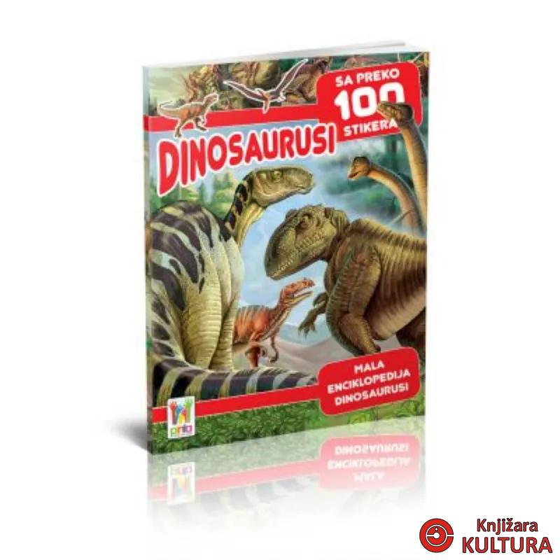 100 stikera Dinosauri 