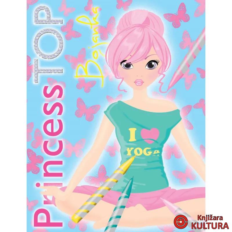 PRINCESS TOP-BOJANKA PLAVA 