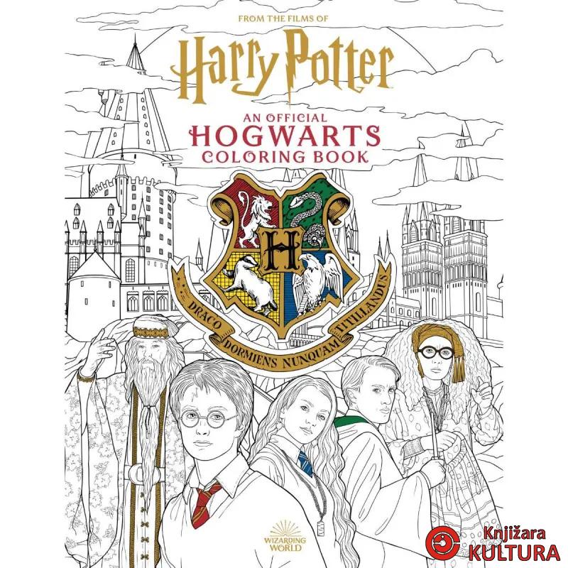 Bojanka - Harry Potter Official Hogwarts Coloring Book 
