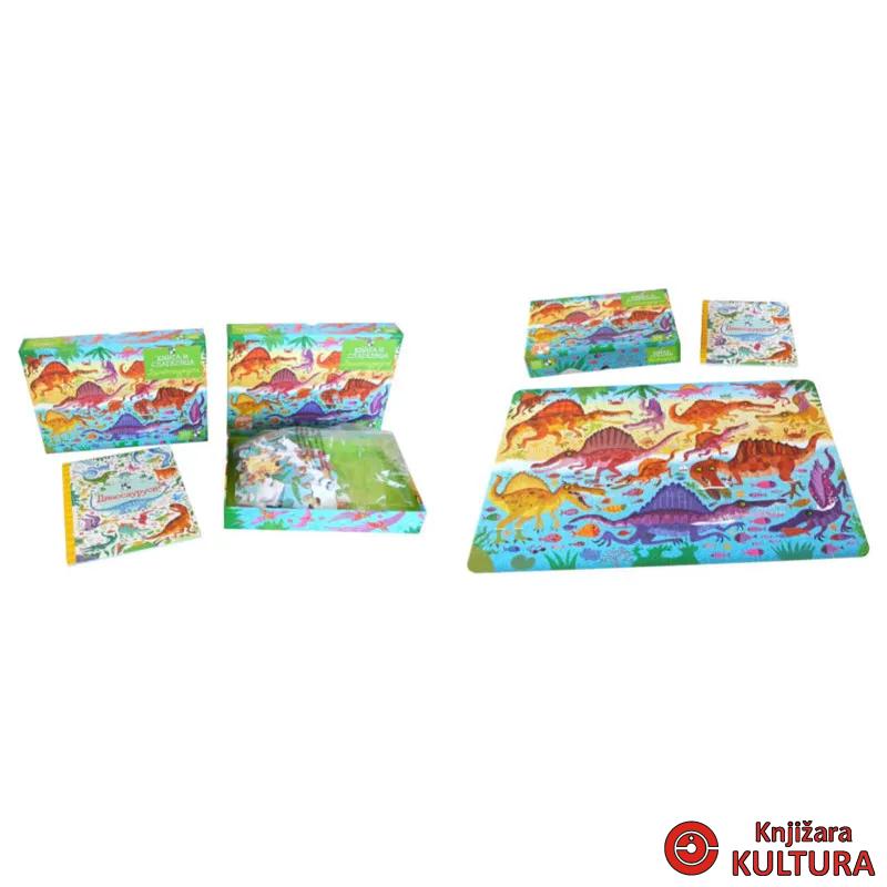 DINOSAURUSI – knjiga i slagalica 