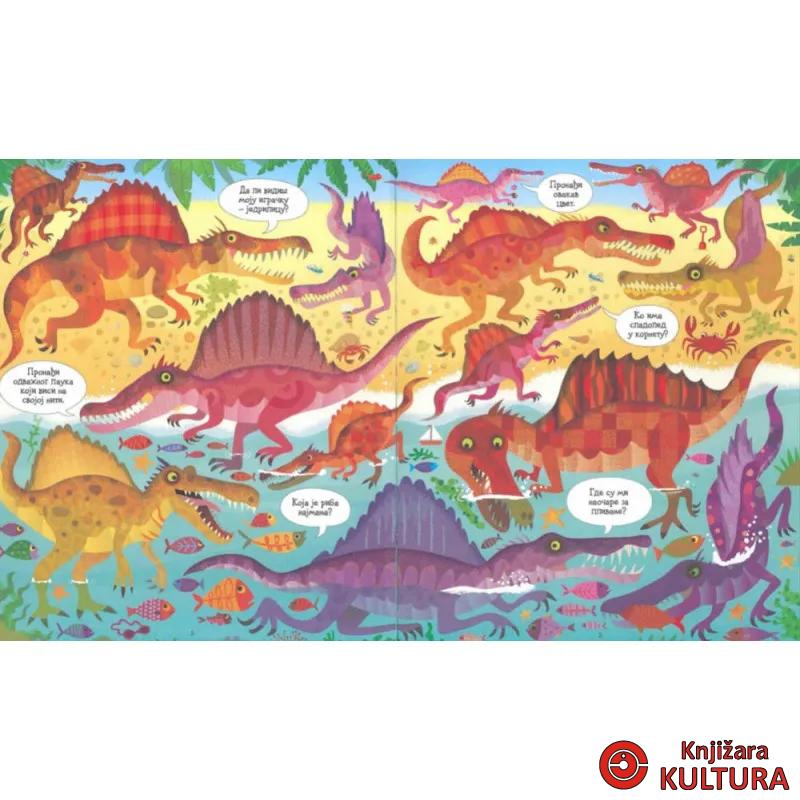 DINOSAURUSI – knjiga i slagalica 