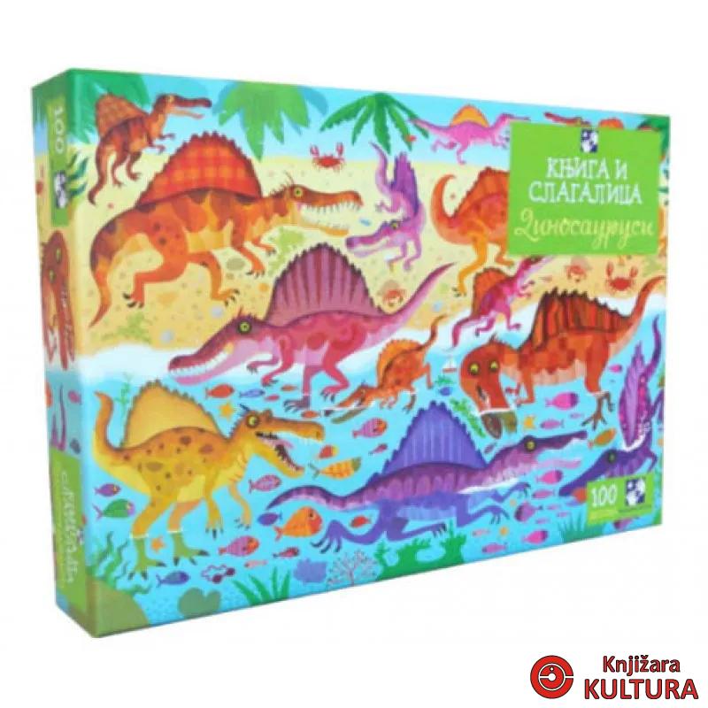 DINOSAURUSI – knjiga i slagalica 