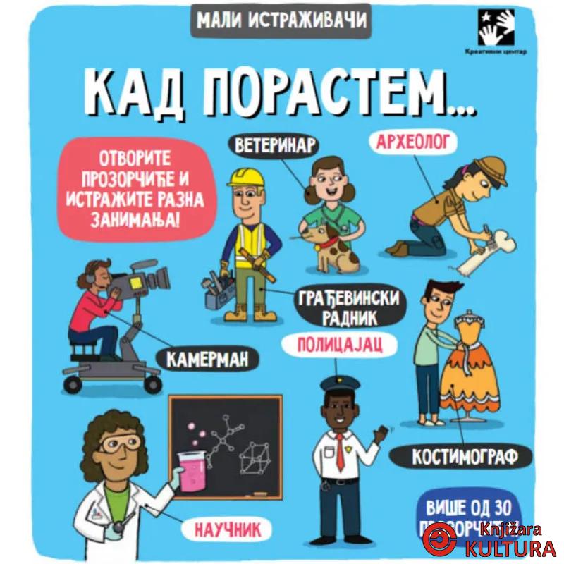 KAD PORASTEM... - mali istraživači 