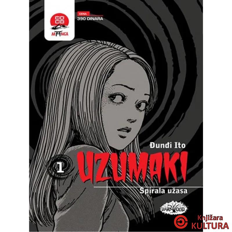 UZUMAKI 1 SPIRALA UŽASA 