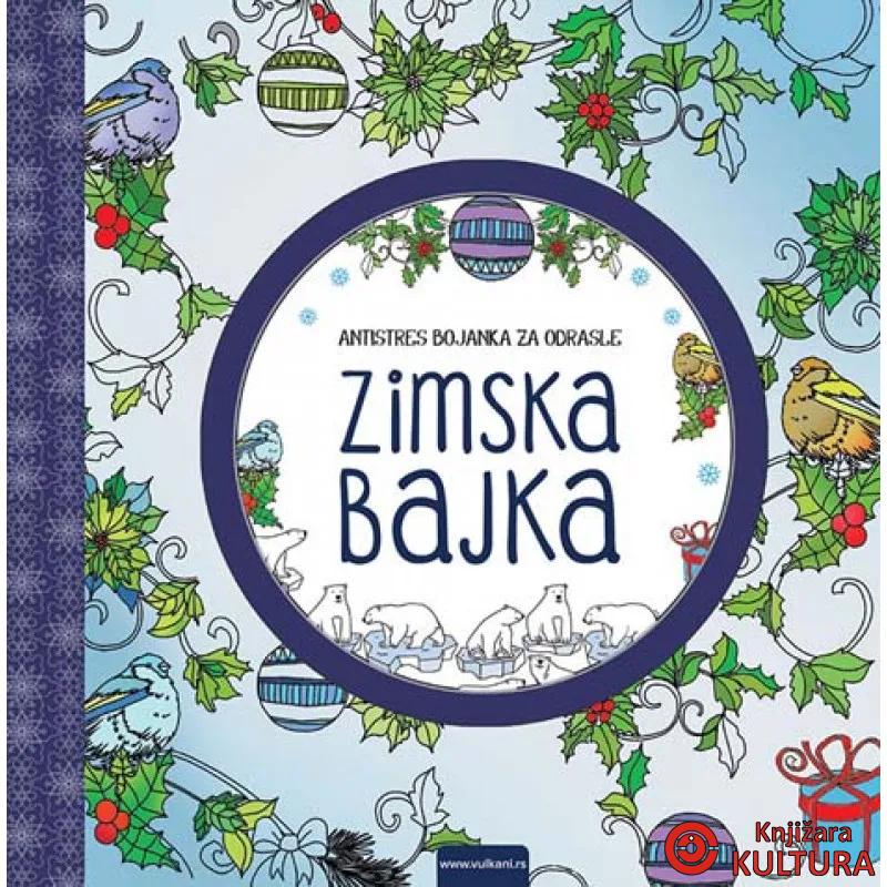 ZIMSKA BAJKA ANTISTRES BOJANKA ZA OD 