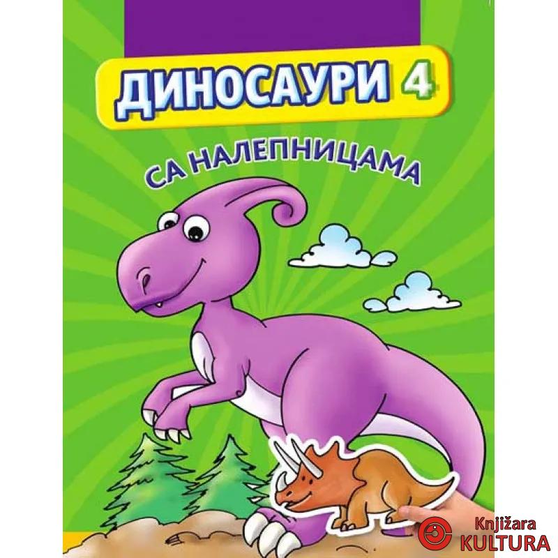 DINOSAURI 4 SA NALEPNICAMA 