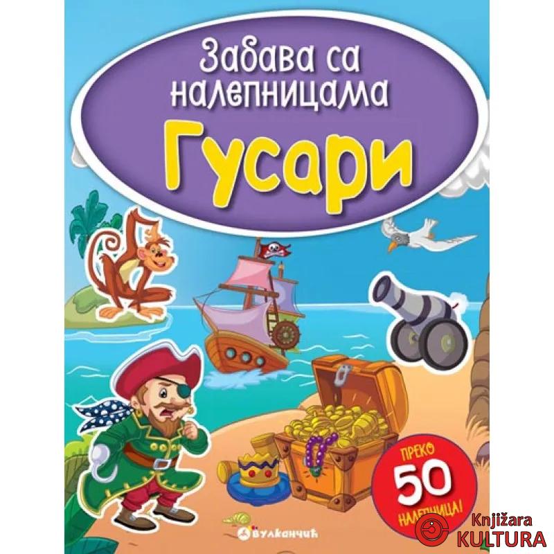 ZABAVA SA NALEPNICAMA GUSARI 