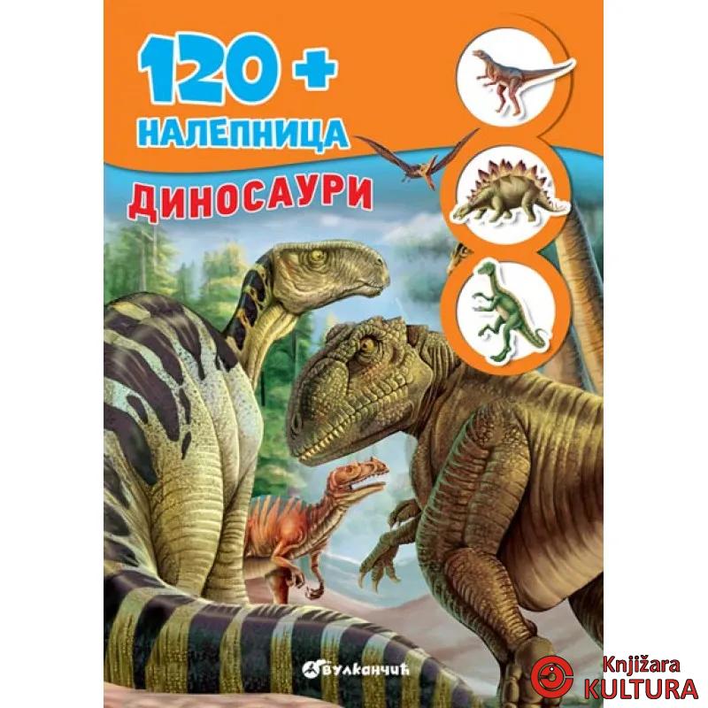 120 NALEPNICA DINOSAURI 