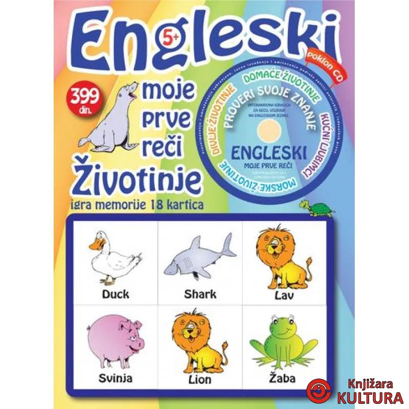 ENGLESKI MOJE PR REČI ŽIV + CD 