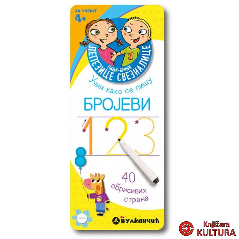 LEPEZICE SVEZNALICE BROJEVI 