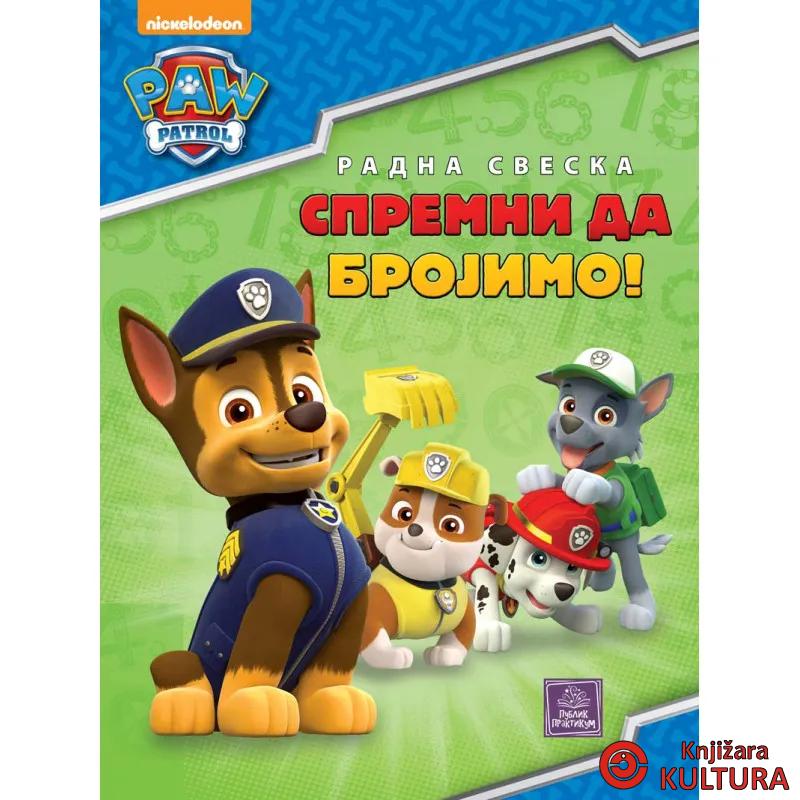 PAW PATROL Spremni da brojimo! 