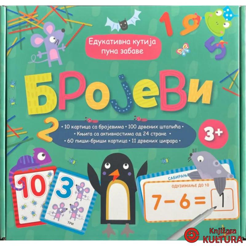 EDUKATIVNA KUTIJA PUNA ZABAVE: BROJEVI 