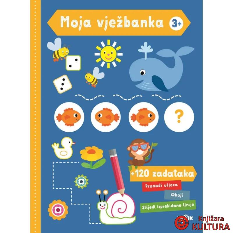 MOJA VJEŽBANKA 3+ PLAVA 