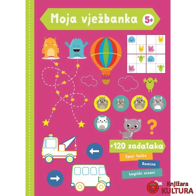 MOJA VJEŽBANKA 5+ ROZA 