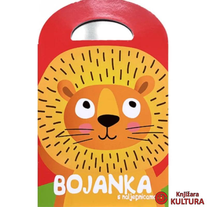 Bojanka s naljepnicama- Lav 