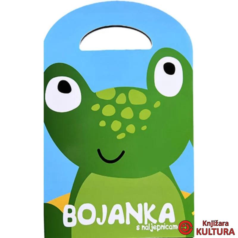 Bojanka s naljepnicama- Žaba 