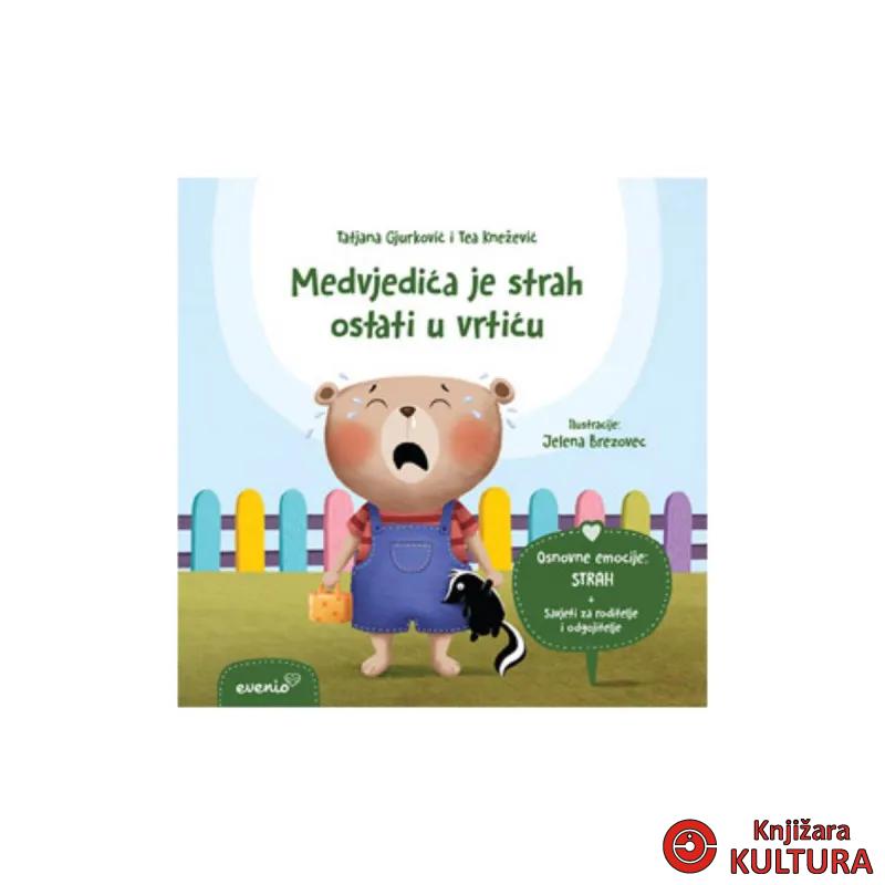 Medvjedića je strah ostati u vrtiću 