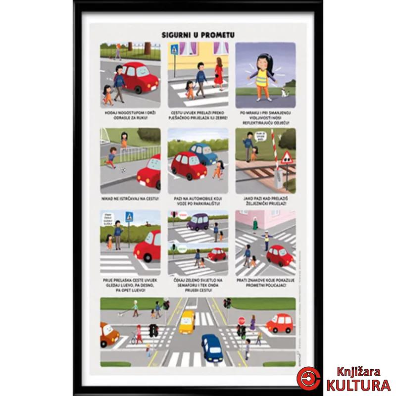 Poster A2 - Sigurni u prometu 