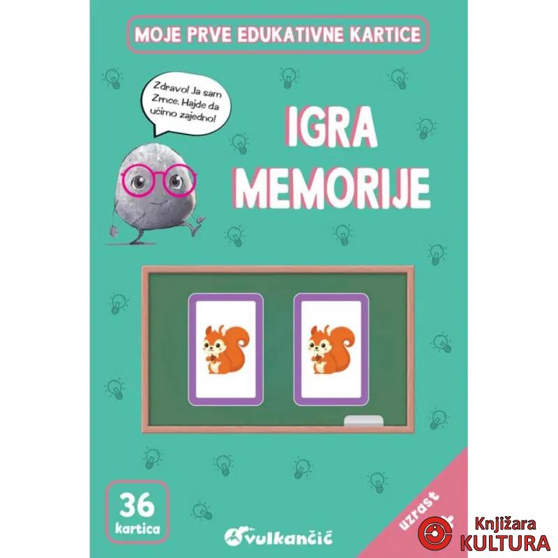 ZRNCE KARTICE – IGRA MEMORIJE – LATINICA 