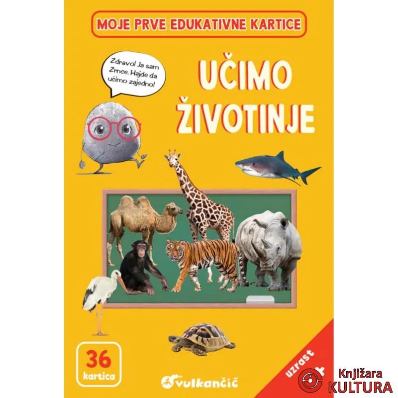 ZRNCE KARTICE – UČIMO ŽIVOTINJE – LATINICA 