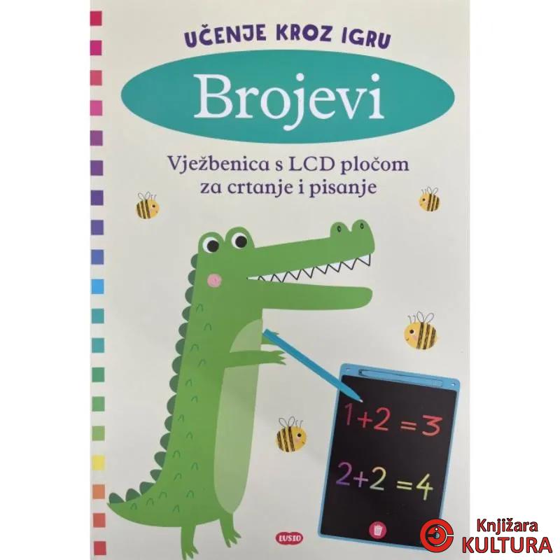 LUS:VJEŽBENICA+LCD PLOČA:BROJEVI 
