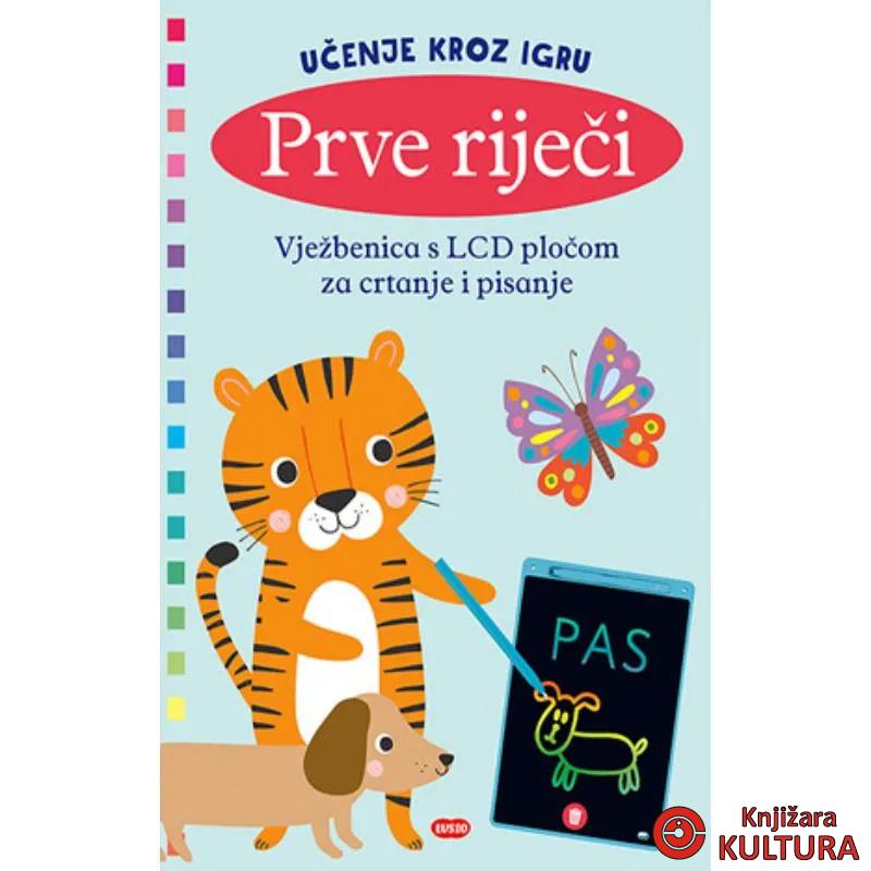 LUS:VJEŽBENICA+LCD PLOČA:PRVE RIJEČI 