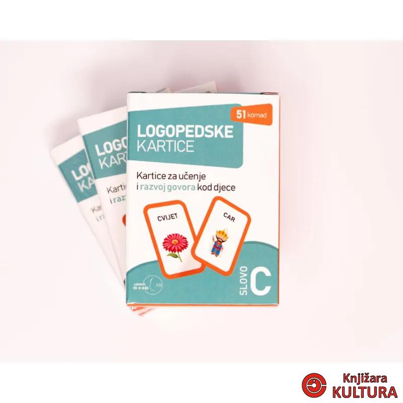 LOGOPEDSKE KARTICE-SLOVO C-LATINICA 