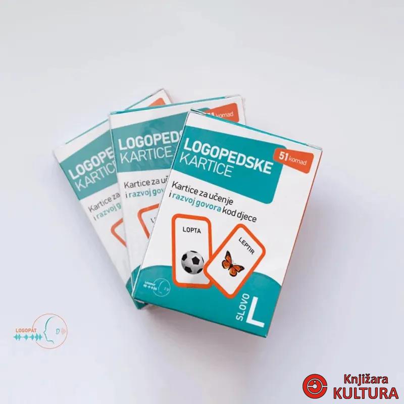 LOGOPEDSKE KARTICE-SLOVO L-LATINICA 