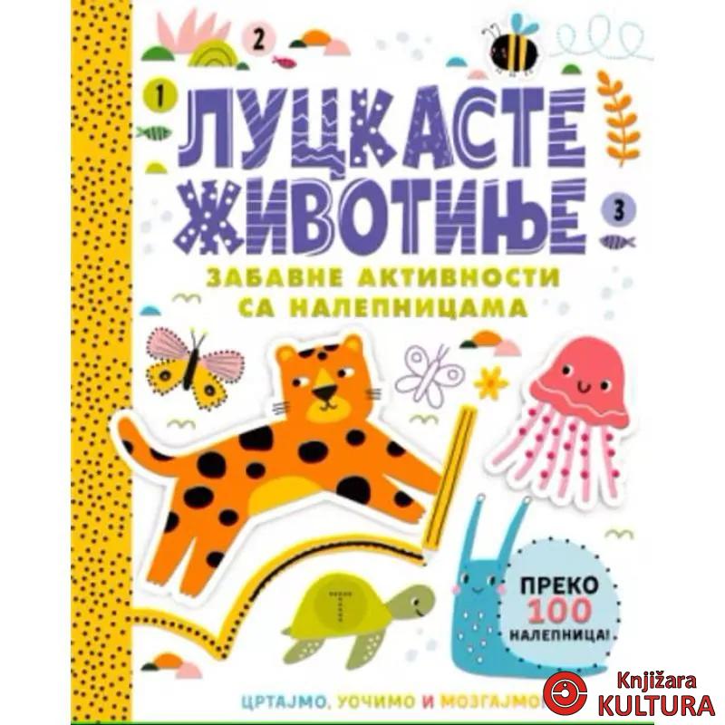 Luckaste životinje – zabavne aktivnosti sa nalepnicama 